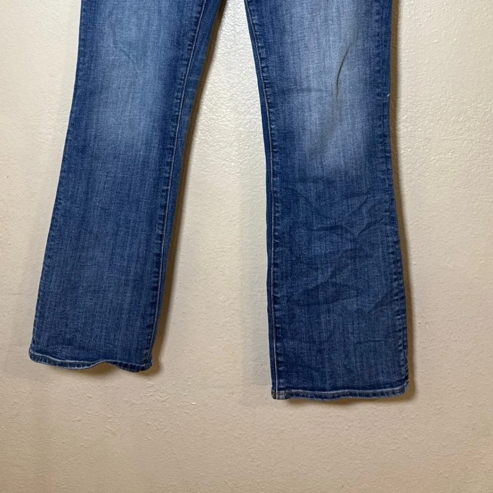 Driftwood Jeans Women 29 Short Blue Kelly‎ Bootcut Medium Wash Denim Festival
